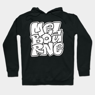 Melbourne - City Graffiti Hoodie